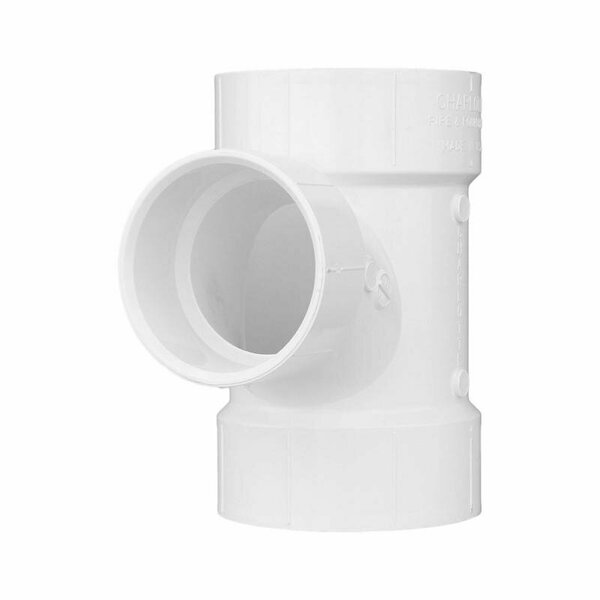 Charlotte Pipe And Foundry TEE RED SAN 3X3X2 in. PVC014010800